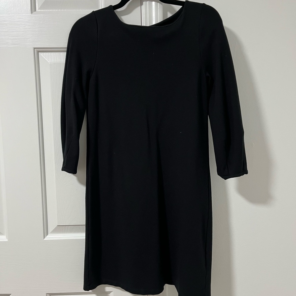 French Connection Classic Black Long Sleeve Dress